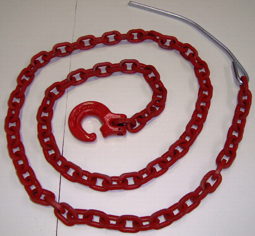 Würgekette Rot G80 7mm/2,5m