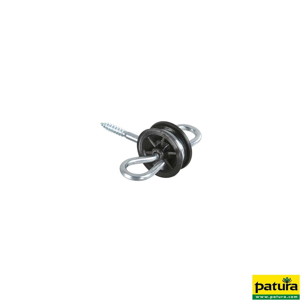 Patura Torgriffisolator Standard mit Holzgewinde, 4 St.