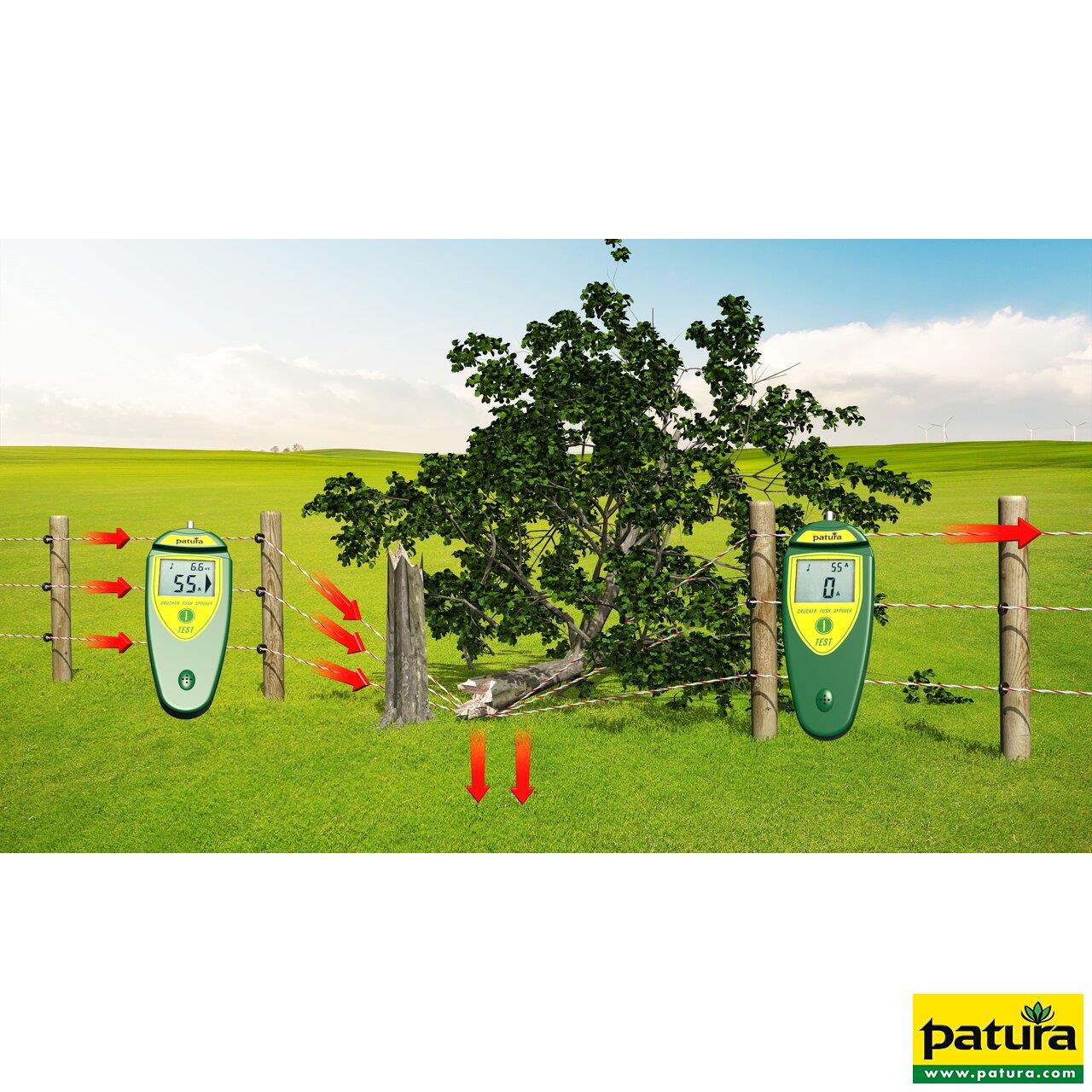 Patura Zaun-Kompass