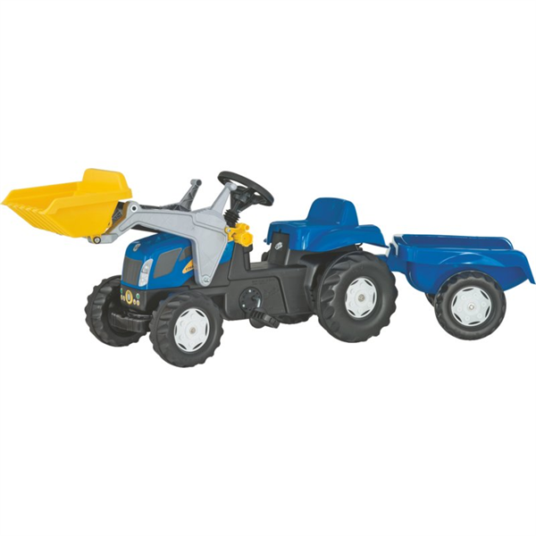 New Holland Trettraktor T7550 mit Anhänger