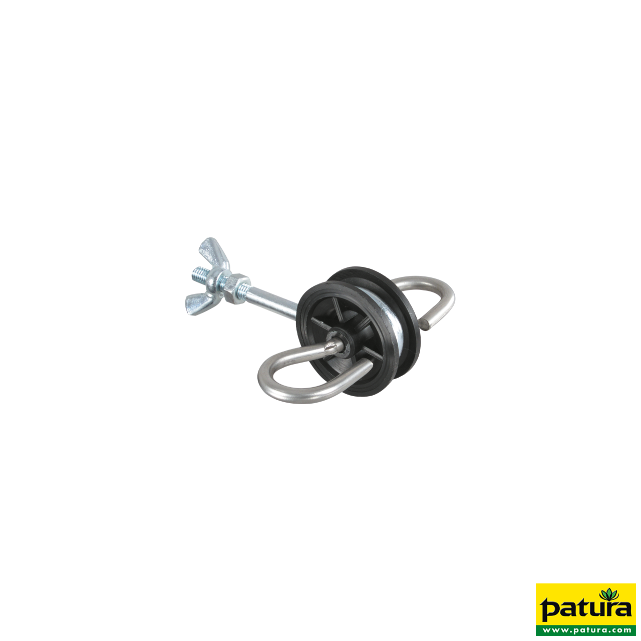 Patura Torgriffisolator, Edelstahl M6 Gewinde, 4 Stk.