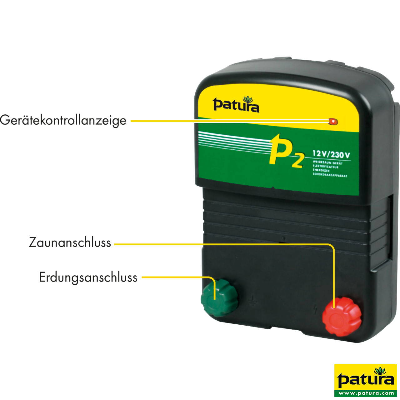 Patura Weidezaun-Kombigerät P2