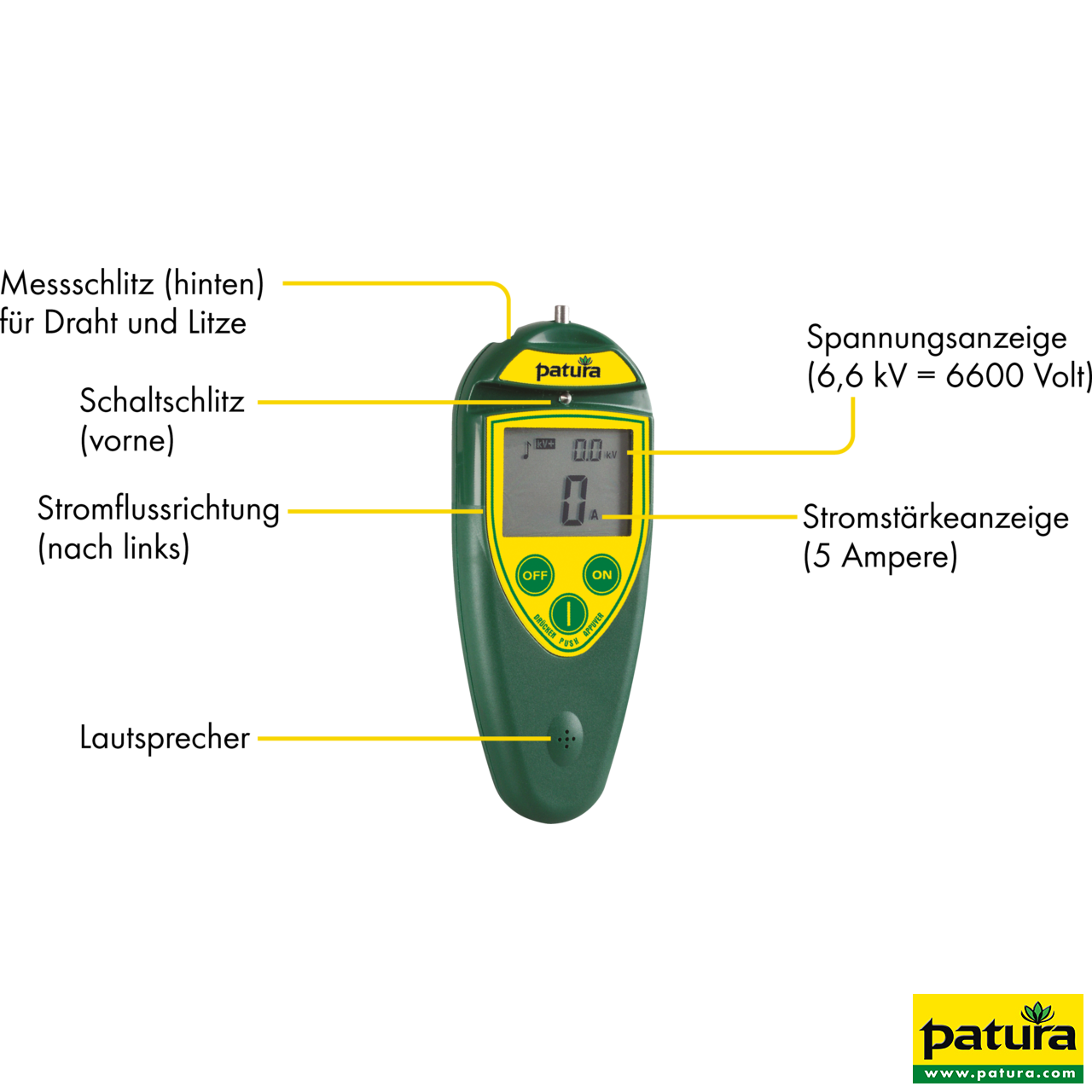 Patura Fernbedienung inkl. Zaunkompass