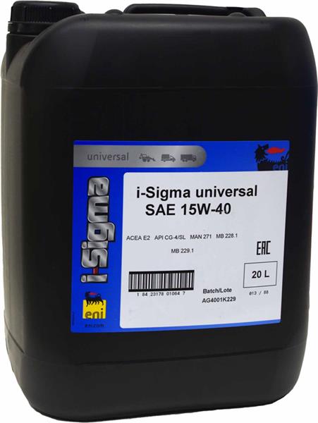 ENI Motoröl i-Sigma Universal 15W40 20L