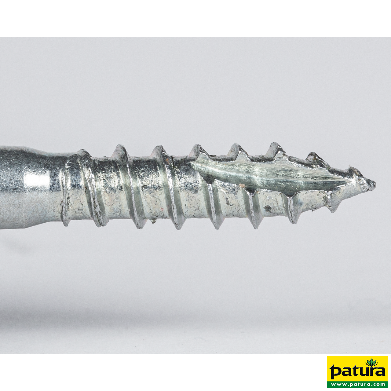 Patura Ringisolator mit selbstschneidendem Holzgewinde, 25 Stk.
