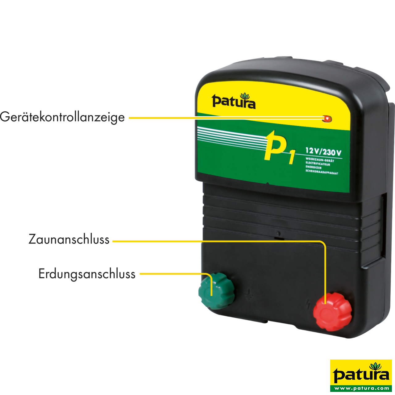 Patura Weidezaungerät P1