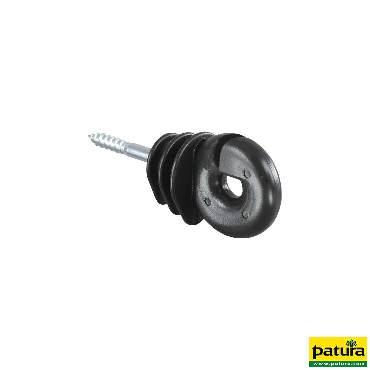 Patura Qualitäts-Ringisolator mit Holzgewinde, 25 Stk