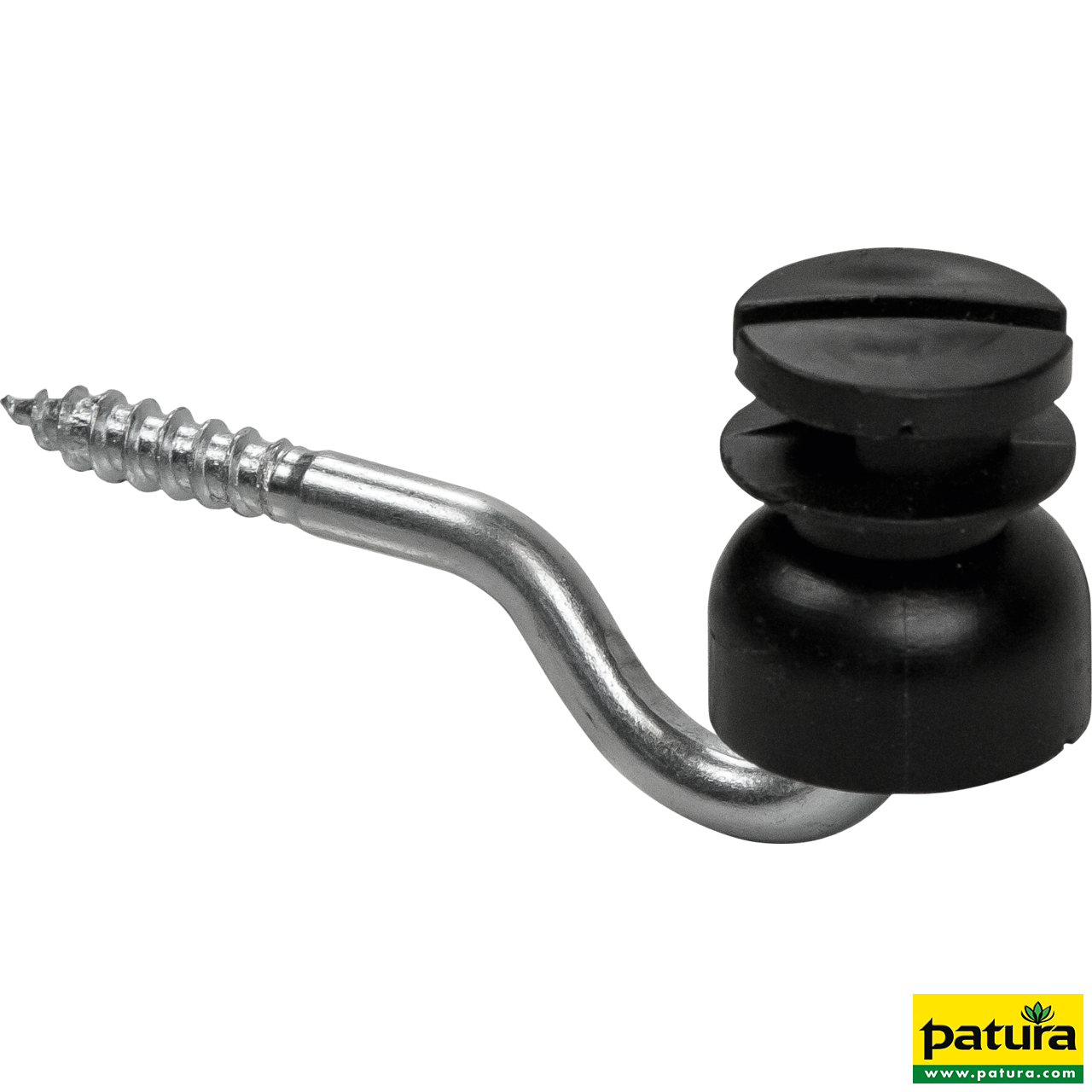 Patura Schlitzisolator mit Holzgewinde, 25 Stk.