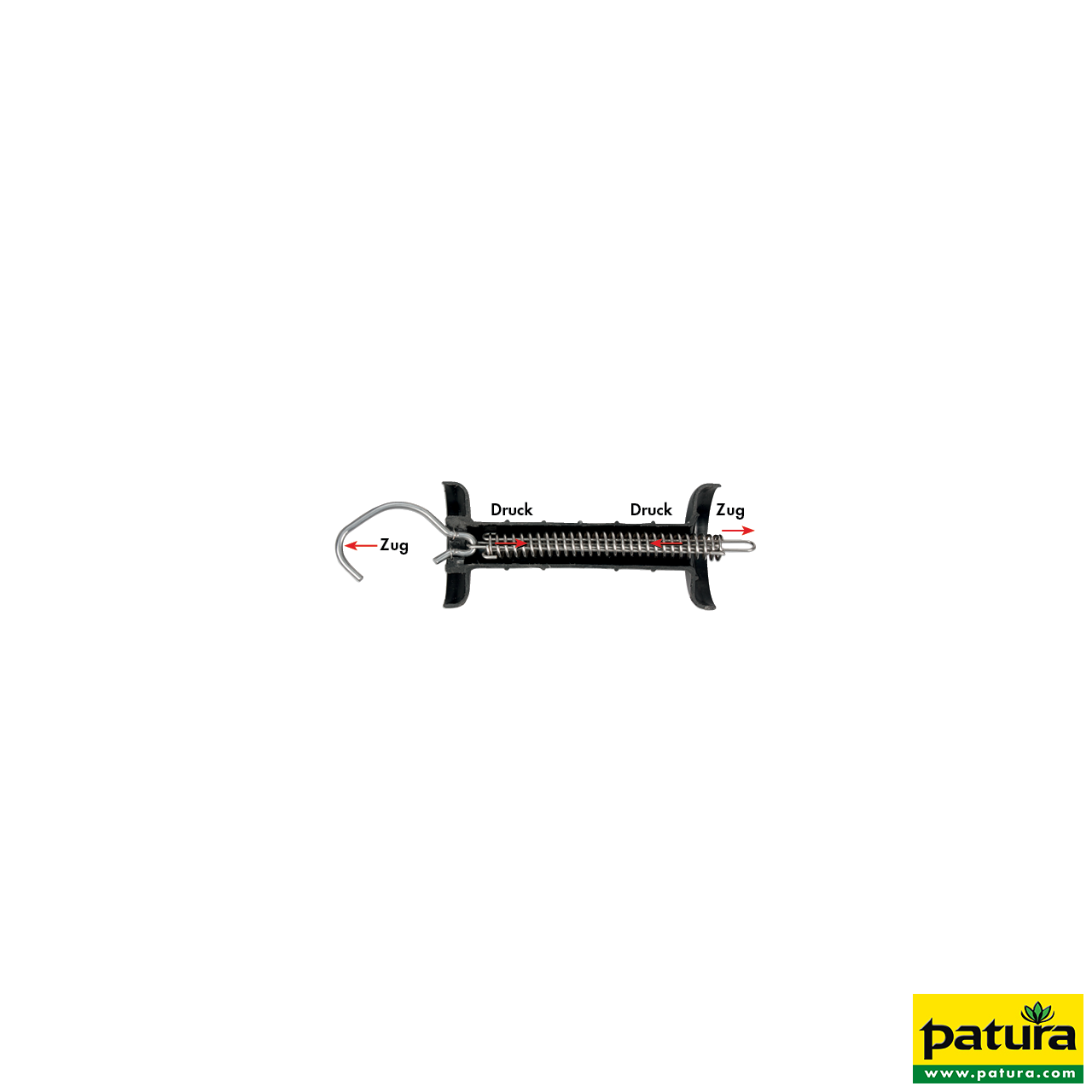 Patura Spezial-Torgriff, schwarz