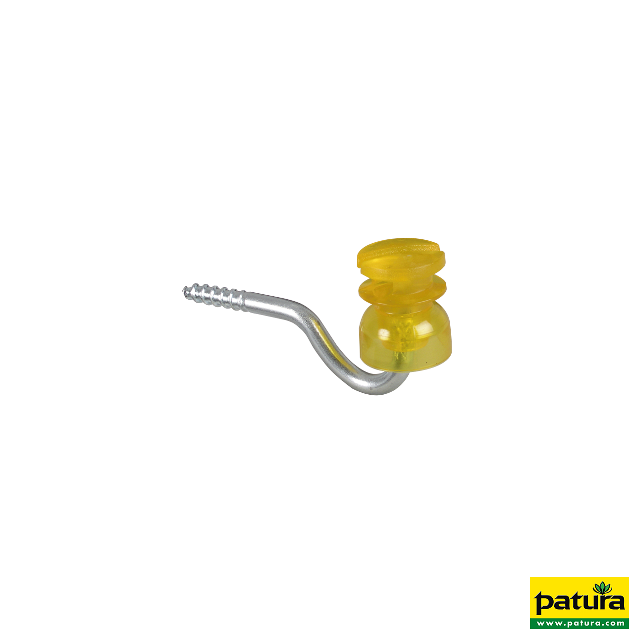 Patura Cellidor-Schlitzisolator mit Holzgewinde, 25 Stk.